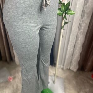 Kids Gray Flared Bottoms